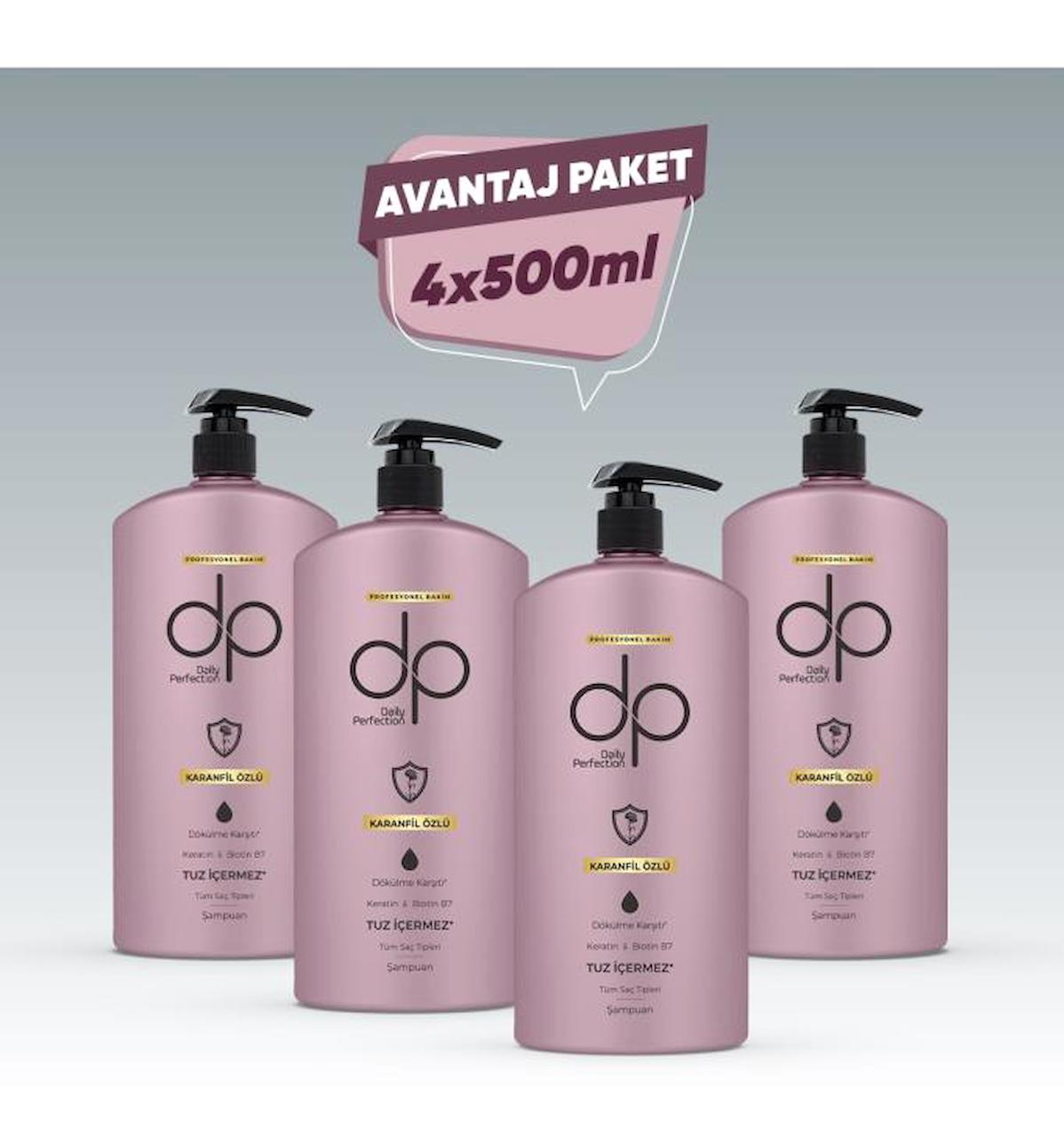 Dp Pro Series Dökülme Karşıtı Şampuan 4x500 ml