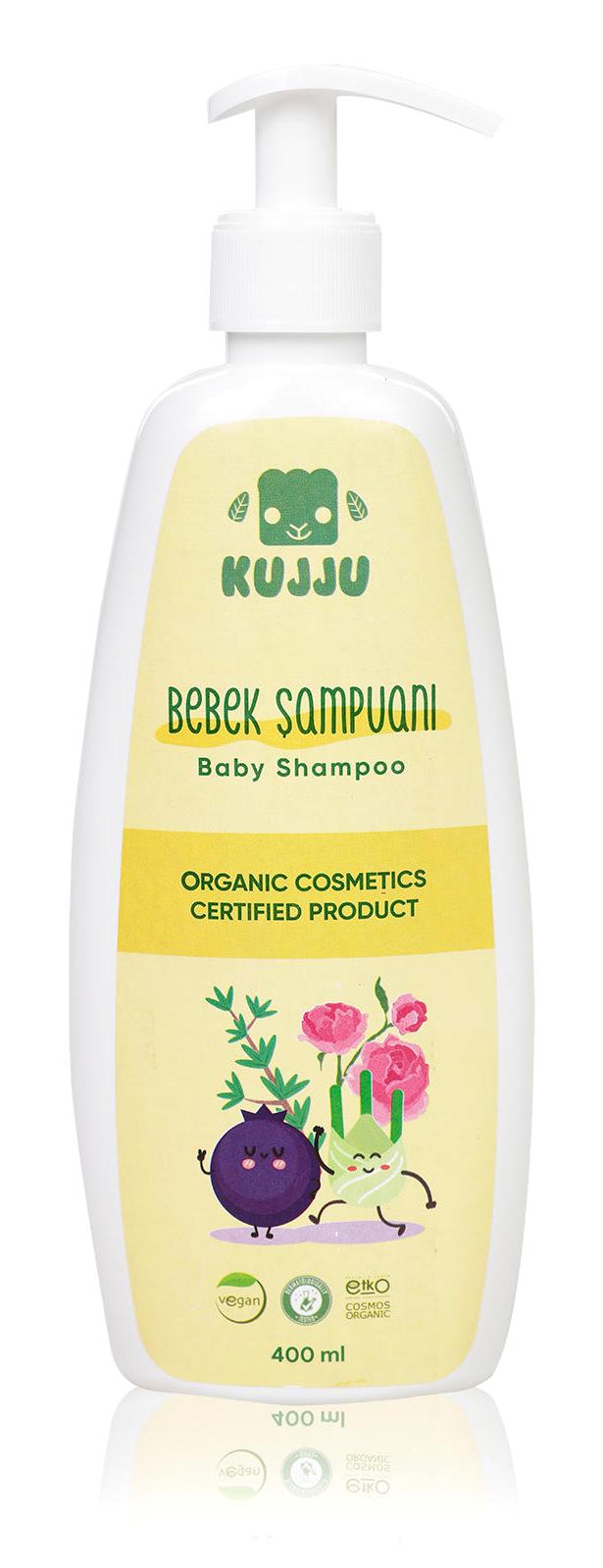 Kujju Organik Gül Suyu Bebek Şampuanı 400 ml