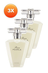 Avon Rare Pearls EDP Çiçeksi Kadın Parfüm 3 x 50 ml