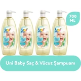 Uni Baby Bebek Şampuanı 4x700 ml