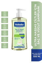 Biobaby Ultra Hassas Alman Papatyası-Elmalı Bebek Şampuanı 500 ml