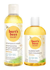 Burts Bees Baby Hindistan Cevizli Bebek Şampuanı 235 ml + Bebek Banyo Köpüğü 350 ml