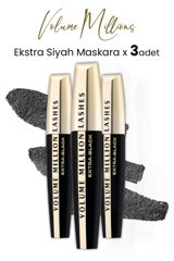 L'oréal Paris Volume Million Lashes Hacim Veren Siyah Maskara 3 Adet