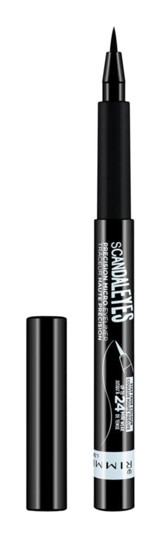 Rimmel London Scandal'Eyes Precision Micro Suya Dayanıklı Mat Siyah Kalıcı İnce Uçlu Kalem Eyeliner