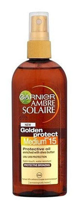 Garnier Ambre Solaire 15 Faktör Vücut İçin Bronzlaştırıcı Yağ 150 ml