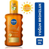 Nivea Sun 6 Faktör Vücut İçin Bronzlaştırıcı Yağ 200 ml