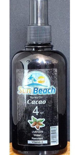 Sun Beach 4 Faktör Vücut İçin Bronzlaştırıcı Yağ 202 ml