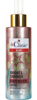 Dr. Clinic Vücut İçin Bronzlaştırıcı Yağ 150 ml