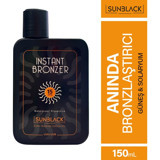 Instant Sunblack E Vitaminli-Kakao Yağı 15 Faktör Vücut İçin Bronzlaştırıcı Yağ 150 ml