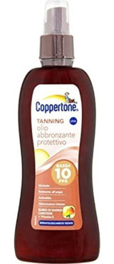 Coppertone 10 Faktör Vücut İçin Bronzlaştırıcı Yağ 200 ml