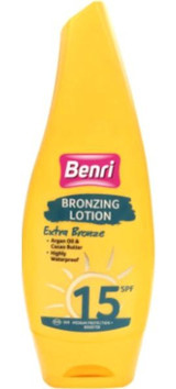 Benri 15 Faktör Vücut İçin Bronzlaştırıcı Losyon 150 ml