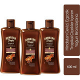 Hawaiian Tropic Hindistan Cevizi Yağı Vücut İçin Bronzlaştırıcı Yağ 3x200 ml