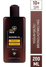 Dr.Bee Kakao Yağı 10 Faktör Vücut İçin Bronzlaştırıcı Yağ 200 ml