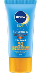 Nivea Sun 50 Faktör Vücut İçin Bronzlaştırıcı Krem 50 ml