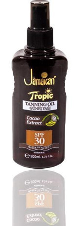 Jamaican Tropic Premium 30 Faktör Vücut İçin Bronzlaştırıcı Krem 200 ml