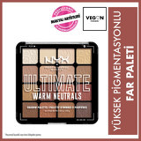 Nyx Warm Neutrals Toz Mat Far Paleti