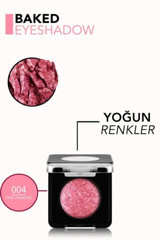 Flormar Baked No:004 Toz Mat Tekli Far Pink Diamond