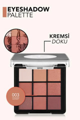 Flormar No:003 Toz Mat Far Paleti Sunset