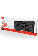 Havit KB266GCM Siyah Kablosuz Klavye Mouse Seti