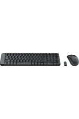Logitech MK220 Sessiz Siyah Kablosuz Klavye Mouse Seti