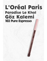 L'Oréal Paris Paradise Le Khol 102 Mat Kahverengi Göz Kalemi