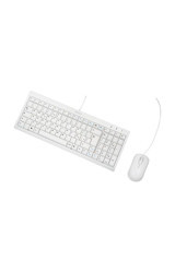 MSI Startype ES502 Beyaz Kablolu Klavye Mouse Seti