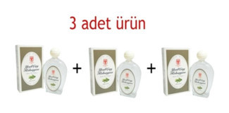 Tariş Dökme Yeşil Çay Cam Şişe Kolonya 3x200 ml