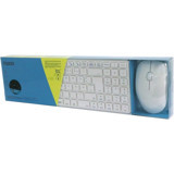 Rapoo 9300M Sessiz Ergonomik Beyaz Kablosuz Klavye Mouse Seti