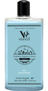 Vionca Cam Şişe Kolonya 200 ml