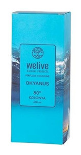 Welive Okyanus Esintisi Cam Şişe Kolonya 400 ml