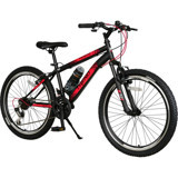 Trend Bike Vento 24 24 jant 21 Vites Dağ Bisikleti Kırmızı-Siyah