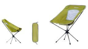 King Camp Swivel Mini Kamp Sandalyesi Yeşil