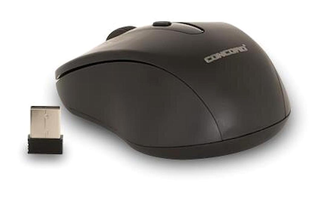 Concord C-2 Kablosuz Siyah Mouse