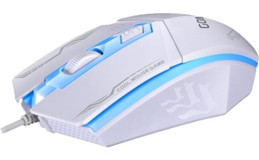 Gomax M1 Kablolu Beyaz Optik Gaming Mouse