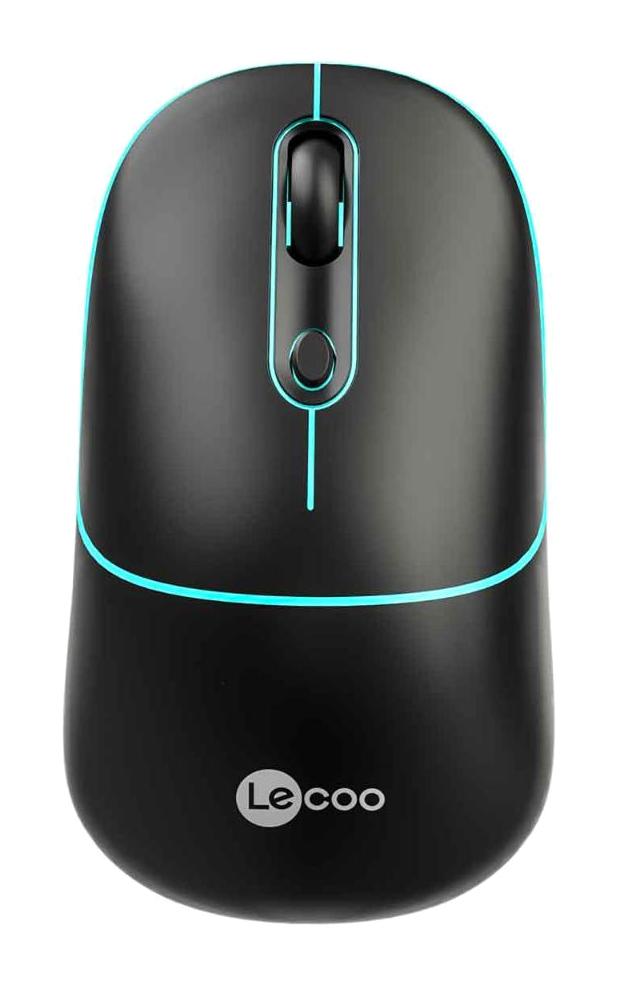 Lenovo Lecoo WS210 Kablosuz Siyah Optik Mouse
