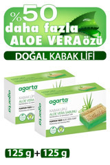 Agarta Organik Antibakteriyel Aloe Vera Sabun 2x125 gr