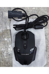 Casper Excalibur RGB Işıklı Ergonomik Siyah Kablolu Klavye Mouse Seti