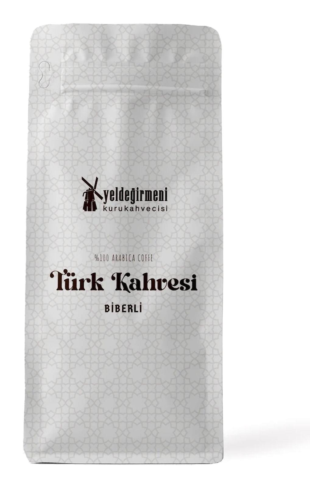 Yeldeğirmeni Kurukahvecisi Biberli Orta Kavrulmuş Türk Kahvesi 1 kg