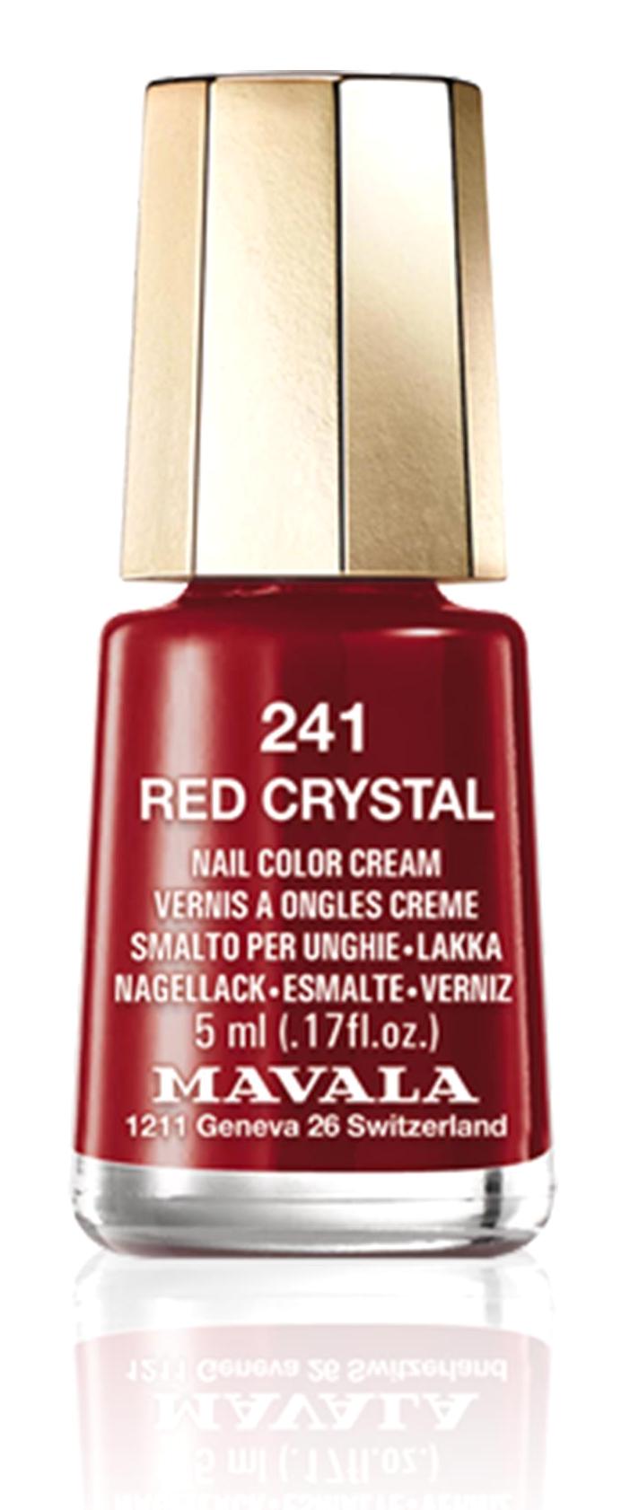 Mavala 241 Red Crystal Kırmızı Parlak Oje