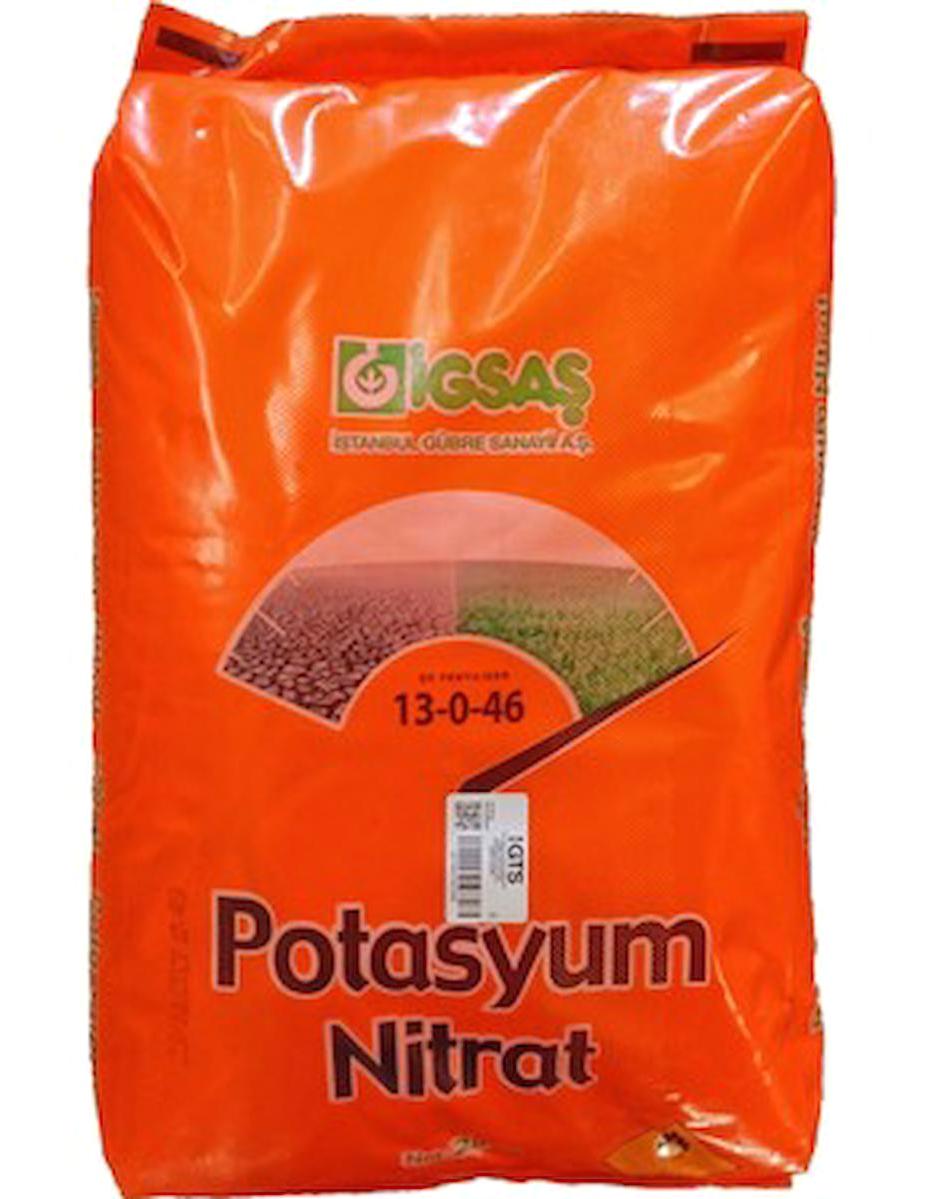 İgsaş Potasyum Nitrat 13 0 46 Yaprak Toz Gübre 25 kg