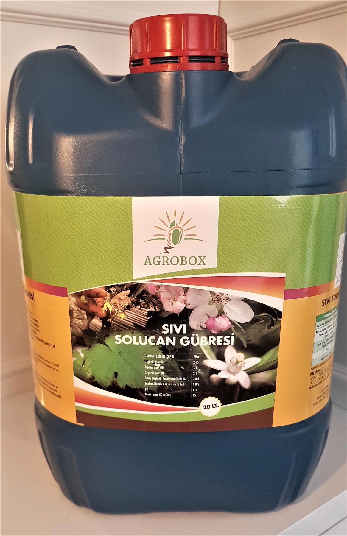 Agrobox-Liquid Solucan Organik Toprak Sıvı Gübre 20 kg