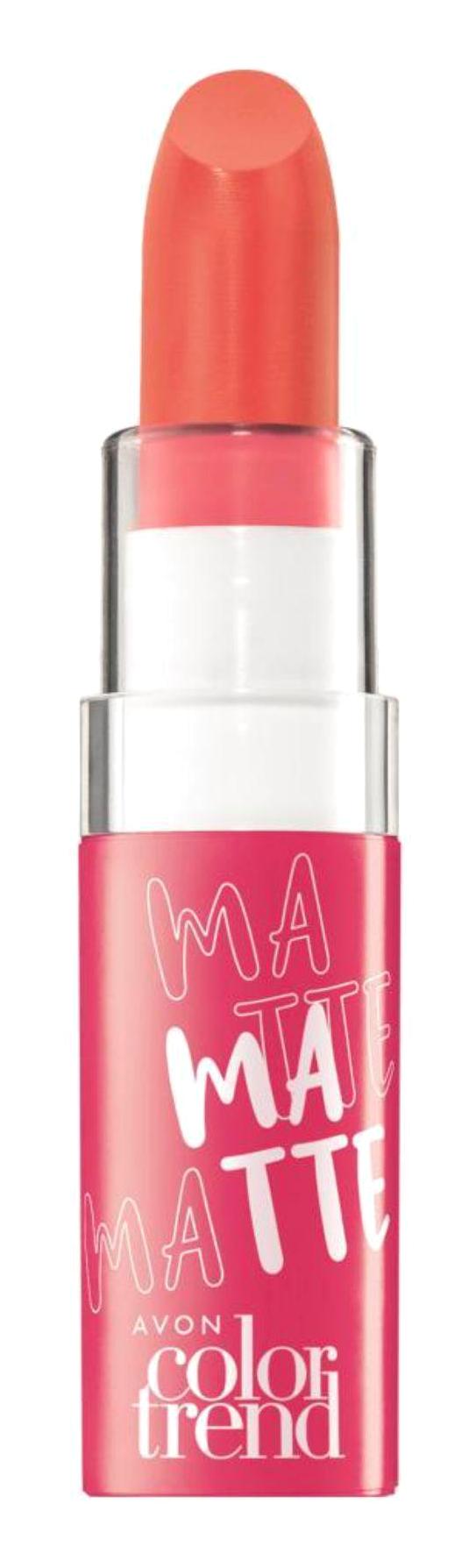 Avon Coral Kalıcı Mat Krem Lipstick Ruj