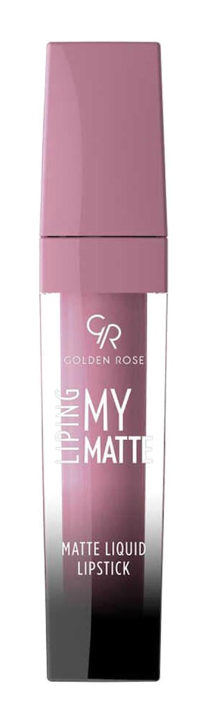 Golden Rose 06 Kalıcı Mat Likit Lipstick Ruj