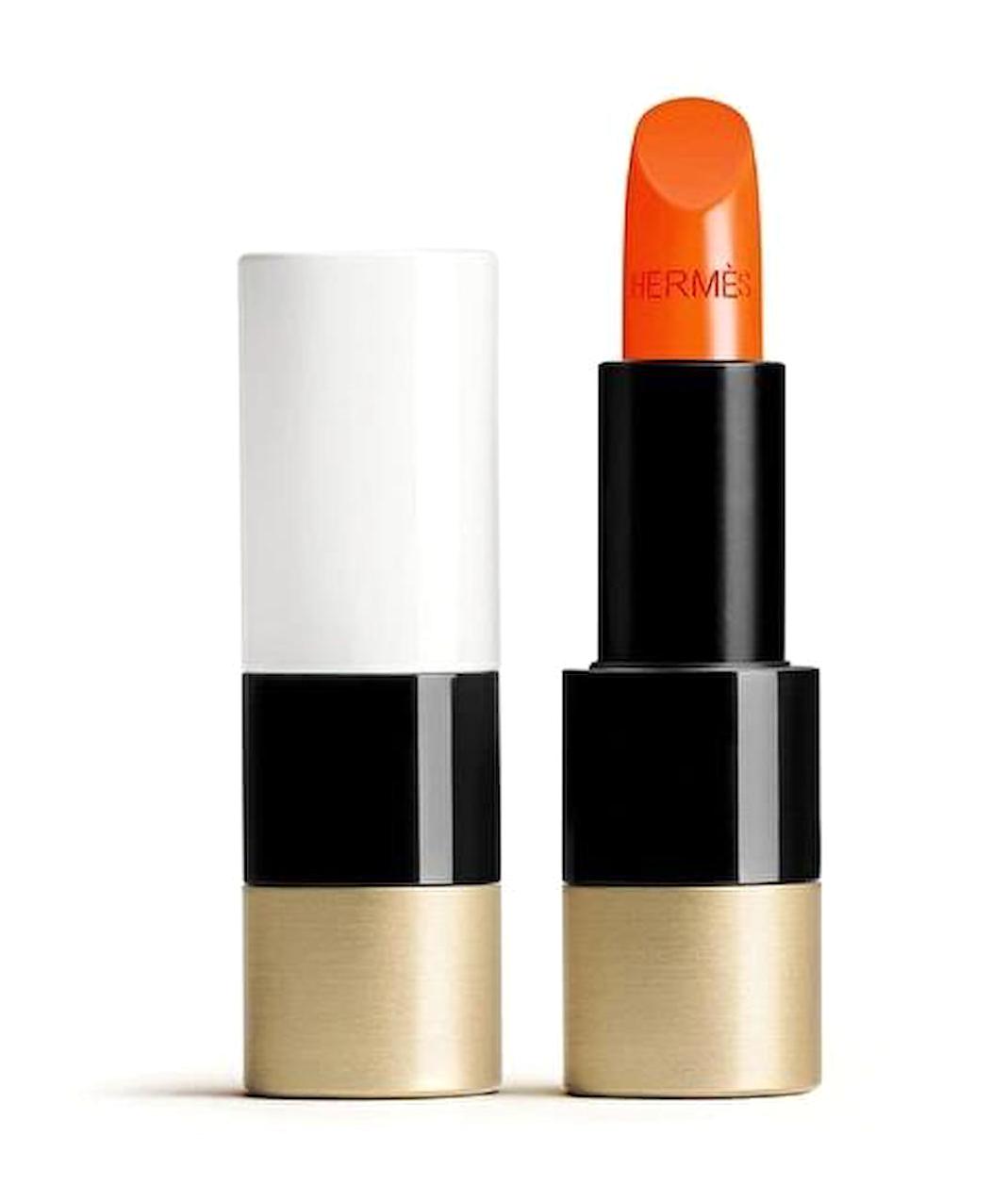 Hermes 33 Orange Boîte Parlak Krem Lipstick Ruj