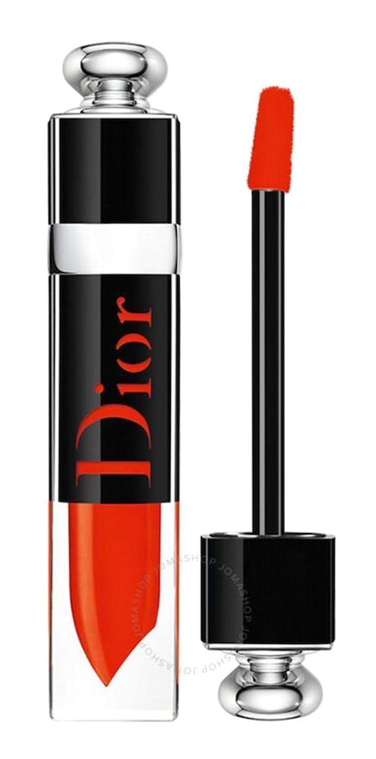 Dior 648 Kalıcı Dudak Dolgunlaştırıcı Işıltılı Likit Fırçalı - Lipstick Ruj