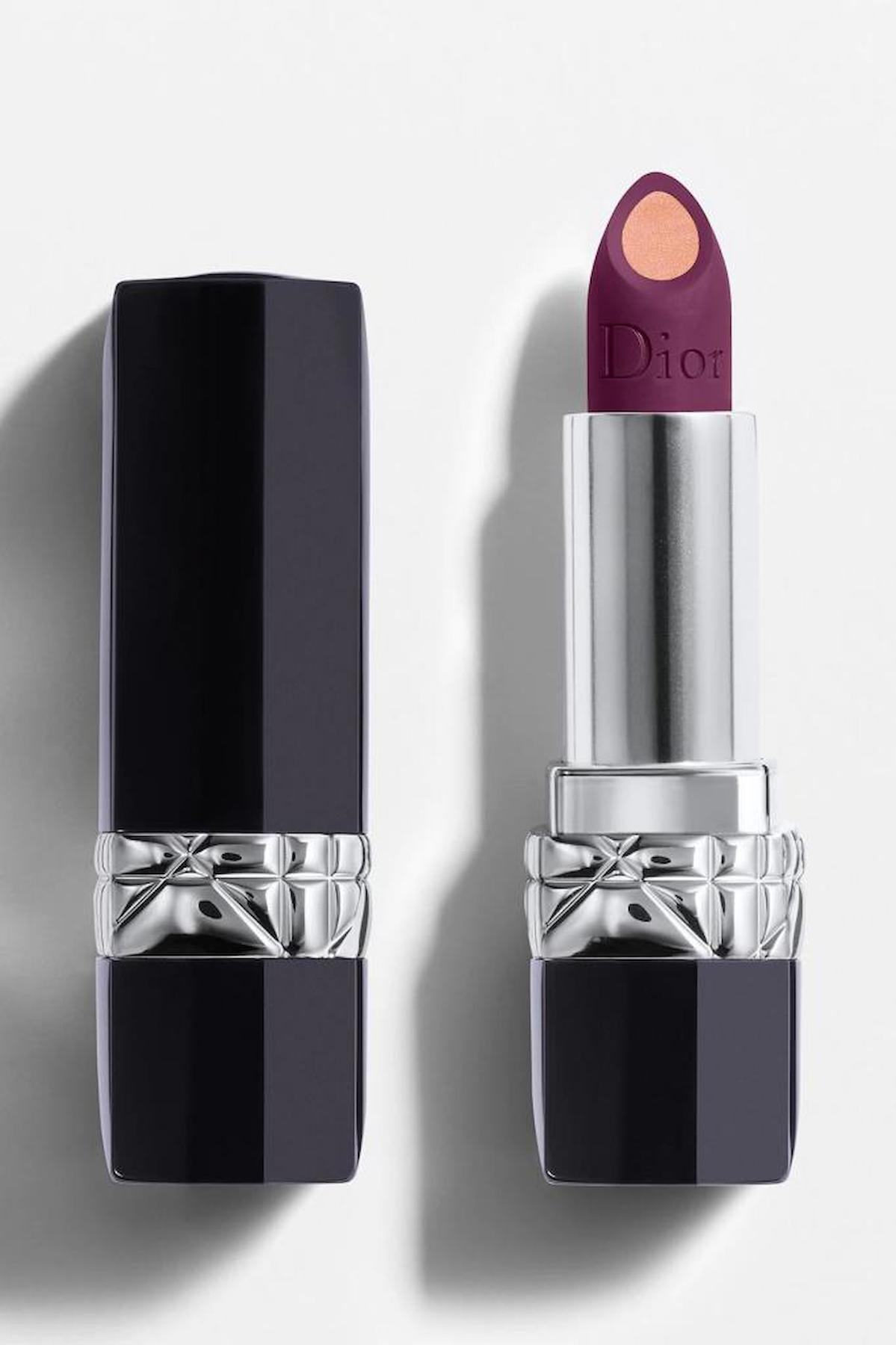Dior 880 Hectic Purple Mat Krem Lipstick Ruj
