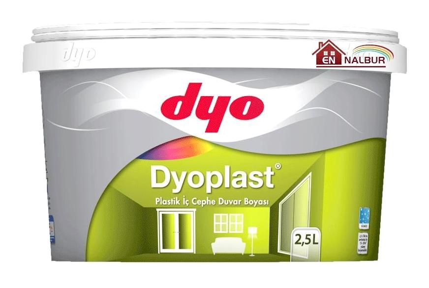 Dyo Plastik Mat İç Cephe Boyası 2.5 lt Bayrak Kırmızı