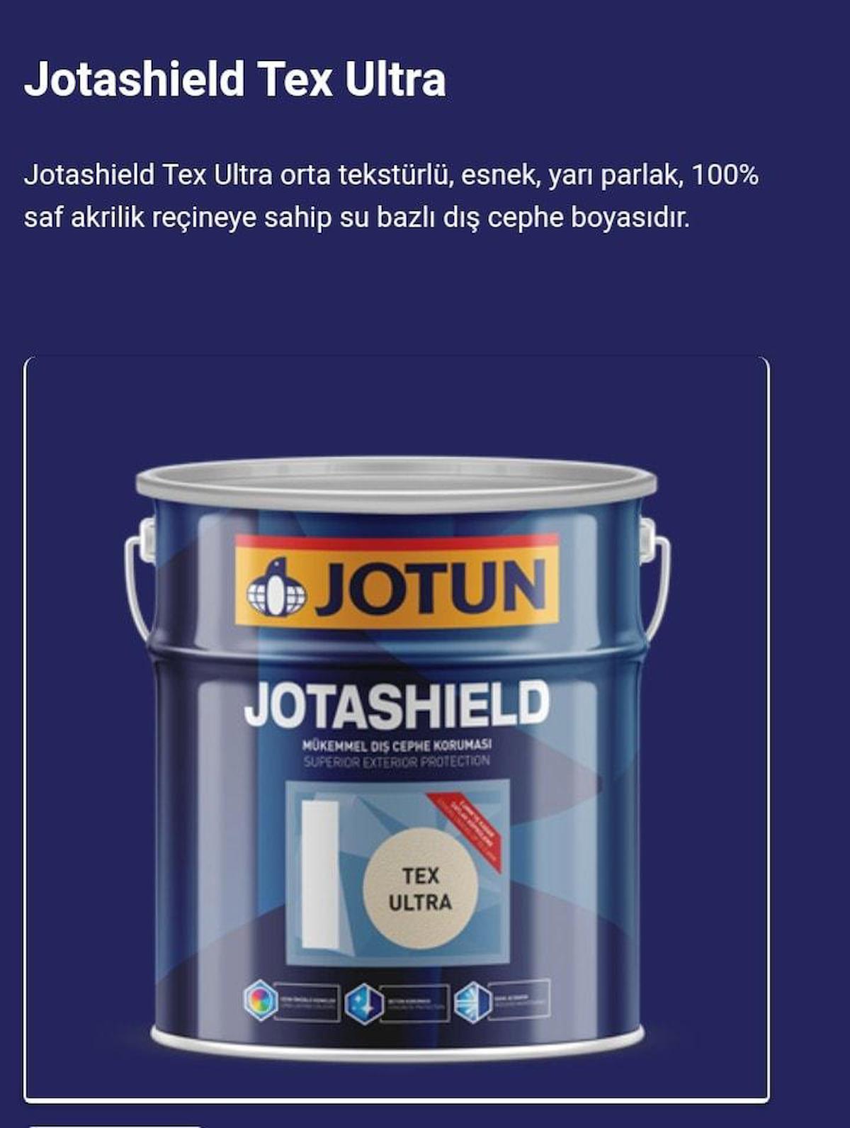 Jotun Jotashield Tex Ultra Su Bazlı Dış Cephe Boyası 13.5 lt Beyaz