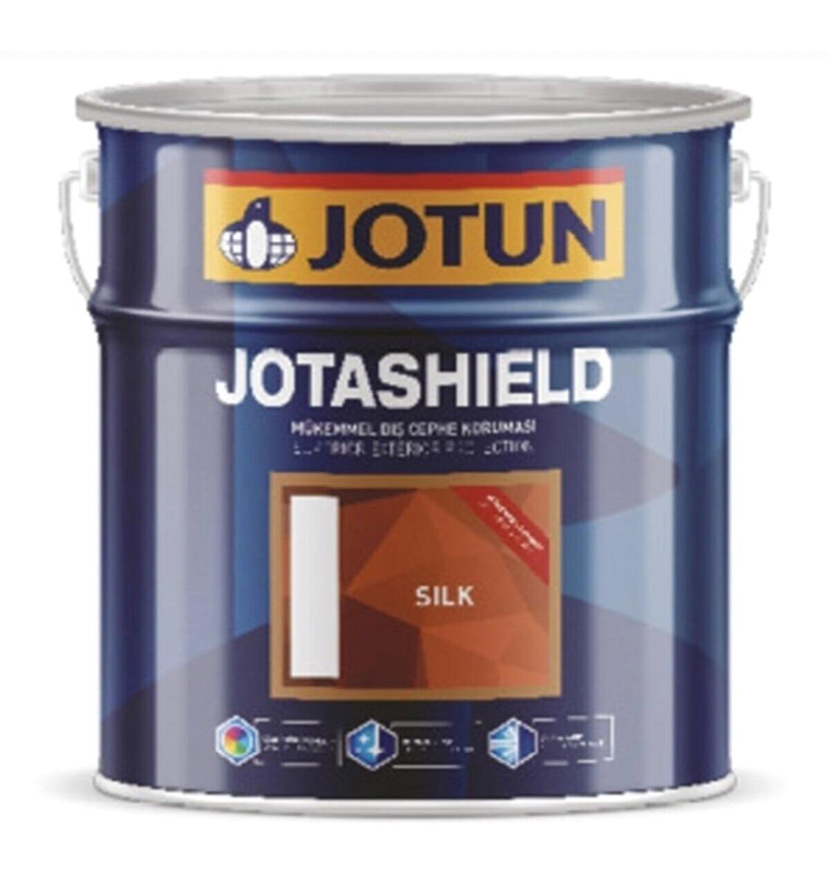 Jotun Jotashield Topcoat Silk 9911 Platinium Su Bazlı Dış Cephe Boyası 13.5 lt Beyaz