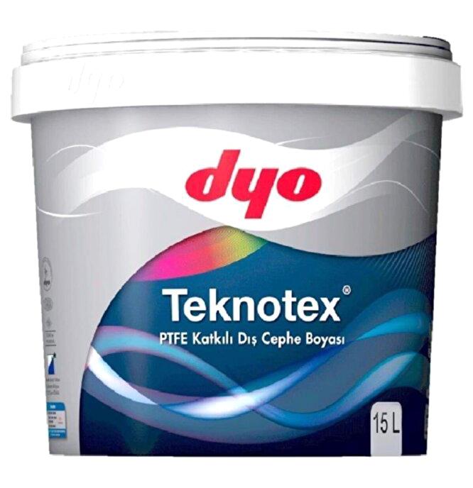 Dyo Teknotex Teflonlu Silikonlu Dış Cephe Boyası 7.5 lt Beyaz